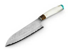 AS Santoku 180 Tsuchime, Kadzuno-gara -Japanisches Geschirr Rabatt as santoku 180 tsuchime kadzuno gara 1