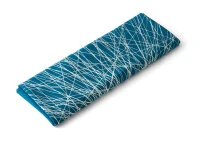 Baumwolltasche Furoshiki Tsuru, Blau, 100 Cm 4 Baumwolltasche Furoshiki Tsuru, Blau, 100 Cm – Bild 2