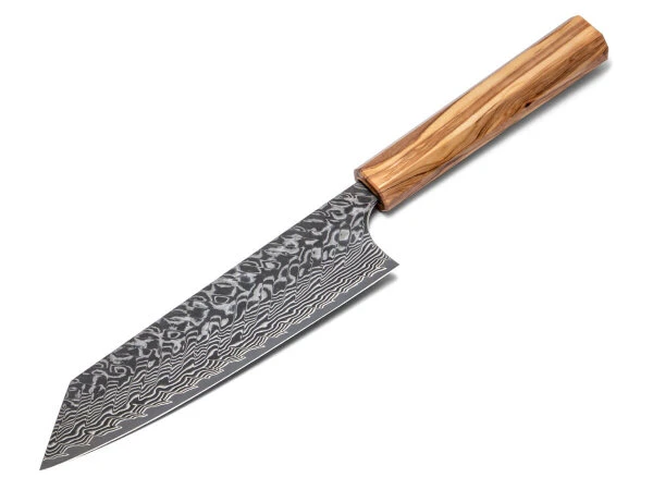 Damastmesser Bunka 170 SG2, 63 Lagen, Olive 12 Damastmesser Bunka 170 SG2, 63 Lagen, Olive – Bild 10