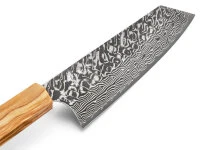 Damastmesser Bunka 170 SG2, 63 Lagen, Olive 5 Damastmesser Bunka 170 SG2, 63 Lagen, Olive – Bild 3