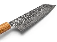 Damastmesser Bunka 170 SG2, 63 Lagen, Olive 6 Damastmesser Bunka 170 SG2, 63 Lagen, Olive – Bild 4