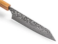 Damastmesser Bunka 170 SG2, 63 Lagen, Olive 9 Damastmesser Bunka 170 SG2, 63 Lagen, Olive – Bild 7