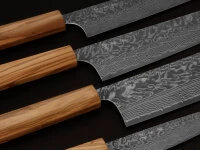 Damastmesser Gyuto 210 SG2, 63 Lagen, Olive 11 Damastmesser Gyuto 210 SG2, 63 Lagen, Olive – Bild 9