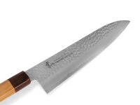 Damastmesser Gyuto 240, VG-10, Hammerschlag 5 Damastmesser Gyuto 240, VG-10, Hammerschlag – Bild 3
