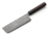 Damastmesser Nakiri 165, Yoshimi Kato Kurosome, 30 Lagen