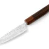Damastmesser Petty 120 Rose Ebony, 35 Lagen -Japanisches Geschirr Rabatt damastmesser petty 120 rose ebony 35 lagen