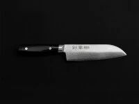 Damastmesser Saiun Santoku, 170 Mm, 32 Lagen 5 Damastmesser Saiun Santoku, 170 Mm, 32 Lagen – Bild 3