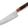 Damastmesser Santoku 165 Rose Ebony, 35 Lagen