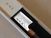 Damastmesser Santoku 165 Rose Ebony, 35 Lagen 7 Damastmesser Santoku 165 Rose Ebony, 35 Lagen – Bild 5