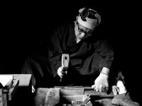 Damastmesser Santoku 180, Kadzuno-gara 11 Damastmesser Santoku 180, Kadzuno-gara – Bild 9