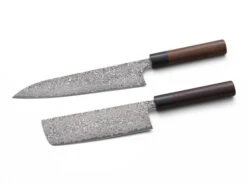 Damastmesser Set Nakiri -Japanisches Geschirr Rabatt damastmesser set nakiri 1