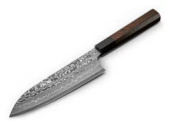 Damastmesser SPG2 Santoku 165, 49 Lagen -Japanisches Geschirr Rabatt damastmesser spg2 santoku 165 49 lagen 1