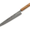 Damastmesser Sujihiki 270 SG2, 63 Lagen, Olive -Japanisches Geschirr Rabatt damastmesser sujihiki 270 sg2 63 lagen olive