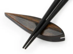 Essstäbchen Ablage Tsuyoi Te Ebony, Ebenholz -Japanisches Geschirr Rabatt essstaebchen ablage tsuyoi te ebony ebenholz 1