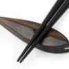 Essstäbchen Ablage Tsuyoi Te Ebony, Ebenholz 2 Essstäbchen Ablage Tsuyoi Te Ebony, Ebenholz -Japanisches Geschirr Rabatt essstaebchen ablage tsuyoi te ebony ebenholz