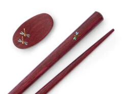 Essstäbchen Set Mit Ablage Tonbo, Purple Heart 23 Essstäbchen Set Mit Ablage Tonbo, Purple Heart -Japanisches Geschirr Rabatt essstaebchen set mit ablage tonbo purple heart 1