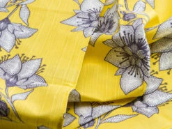 Furoshiki Rauha, Gelb, 50 X 50 Cm -Japanisches Geschirr Rabatt furoshiki rauha gelb 50 x 50 cm 1