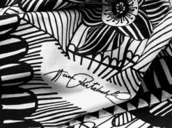 Furoshiki Sirkus, Schwarz, 90 X 90 Cm -Japanisches Geschirr Rabatt furoshiki sirkus schwarz 90 x 90 cm 1