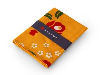Furoshiki Tsubaki, Orange, 90 Cm 6 Furoshiki Tsubaki, Orange, 90 Cm – Bild 4
