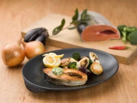 Gusseisen Grillpfanne 35 NakedPan, OIGEN 8 Gusseisen Grillpfanne 35 NakedPan, OIGEN – Bild 7