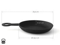 Gusseisen Servierpfanne Pasonal, Ø 16,5 Cm 10 Gusseisen Servierpfanne Pasonal, Ø 16,5 Cm – Bild 8