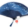 Handfächer Aino-cho, Blau -Japanisches Geschirr Rabatt handfaecher aino cho blau