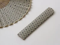 Handfächer Asanoha, Beige 8 Handfächer Asanoha, Beige – Bild 6