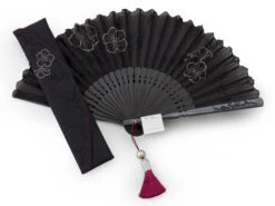 Handfächer Eien, Schwarz -Japanisches Geschirr Rabatt handfaecher eien schwarz 1