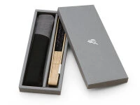 Handfächer Fujin Raijin, Donner-Gott, Schwarz 7 Handfächer Fujin Raijin, Donner-Gott, Schwarz – Bild 5