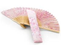 Handfächer Sakura Fubuki, Kirschblüte Rosé 5 Handfächer Sakura Fubuki, Kirschblüte Rosé – Bild 3