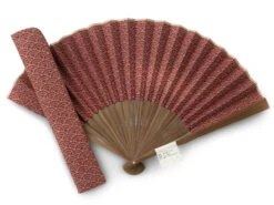 Handfächer Seikaiha, Rot -Japanisches Geschirr Rabatt handfaecher seikaiha rot 1