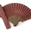 Handfächer Seikaiha, Rot 2 Handfächer Seikaiha, Rot -Japanisches Geschirr Rabatt handfaecher seikaiha rot