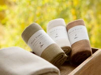 Handtücher Aus Japan, Bio-Baumwolle, Green, 36cm X 85cm 6 Handtücher Aus Japan, Bio-Baumwolle, Green, 36cm X 85cm – Bild 4