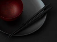 Japanische Essstäbchen Gokujyo Ebony, Ebenholz 12 Japanische Essstäbchen Gokujyo Ebony, Ebenholz – Bild 10