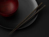 Japanische Essstäbchen Kanso Ebony, Ebenholz 10 Japanische Essstäbchen Kanso Ebony, Ebenholz – Bild 8