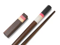 Japanische Essstäbchen Midnight Paris, Ebenholz, Mit Ablage 7 Japanische Essstäbchen Midnight Paris, Ebenholz, Mit Ablage – Bild 5