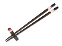 Japanische Essstäbchen Midnight Paris, Ebenholz, Mit Ablage 9 Japanische Essstäbchen Midnight Paris, Ebenholz, Mit Ablage – Bild 7