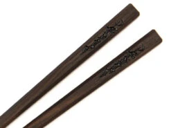 Japanische Essstäbchen MOON Ebony, 240 Mm -Japanisches Geschirr Rabatt japanische essstaebchen moon ebony 240 mm 1