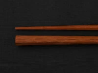 Japanische Essstäbchen Senren Shitan, Rosenholz 8 Japanische Essstäbchen Senren Shitan, Rosenholz – Bild 6