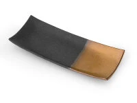 Japanische Servierplatte Sou, Schwarz-gold, 2 Größen 7 Japanische Servierplatte Sou, Schwarz-gold, 2 Größen – Bild 5