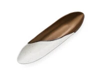 Japanische Servierschale Sou, Weiß-gold, 2 Größen 5 Japanische Servierschale Sou, Weiß-gold, 2 Größen – Bild 3