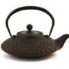 Japanische Teekanne Gusseisen Hira Arare, 0,5 L, Braun -Japanisches Geschirr Rabatt japanische teekanne gusseisen hira arare 0 5 l braun