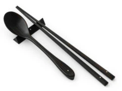 Japanisches Besteck-Set Yokina Asa, Ebenholz -Japanisches Geschirr Rabatt japanisches besteck set yokina asa ebenholz 1