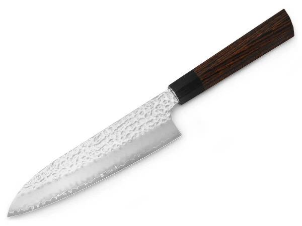 Japanisches Messer Shichi Santoku 170, Hammerschlag 9 Japanisches Messer Shichi Santoku 170, Hammerschlag – Bild 7
