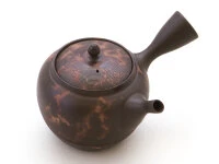 Japanisches Teeservice 6-teilig, Kyusu Tokoname Mokake 9 Japanisches Teeservice 6-teilig, Kyusu Tokoname Mokake – Bild 7