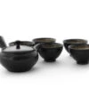 Japanisches Teeservice Kuro Hiramaru, 6-teilig -Japanisches Geschirr Rabatt japanisches teeservice kuro hiramaru 6 teilig
