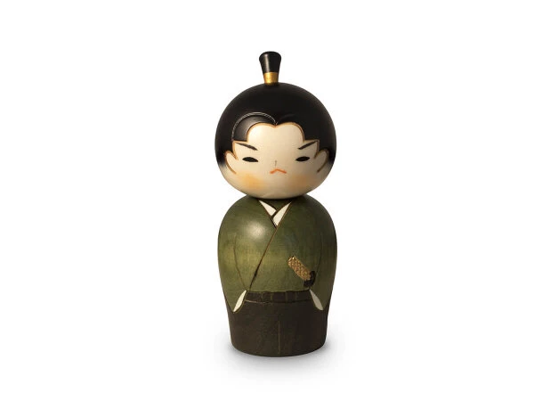 Kokeshi: Dekofigur Wakasamurai 9 Kokeshi: Dekofigur Wakasamurai – Bild 7