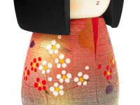 Kokeshi: Holzfigur Doshin 5 Kokeshi: Holzfigur Doshin – Bild 3