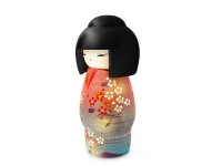 Kokeshi: Holzfigur Doshin 6 Kokeshi: Holzfigur Doshin – Bild 4