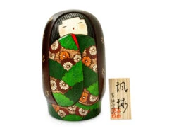 Kokeshi: Holzfigur Fuei -Japanisches Geschirr Rabatt kokeshi holzfigur fuei 1